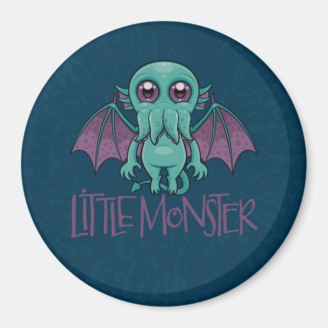 Aimant Bébé mignon Cthulhu Petit Monstre (Devant)