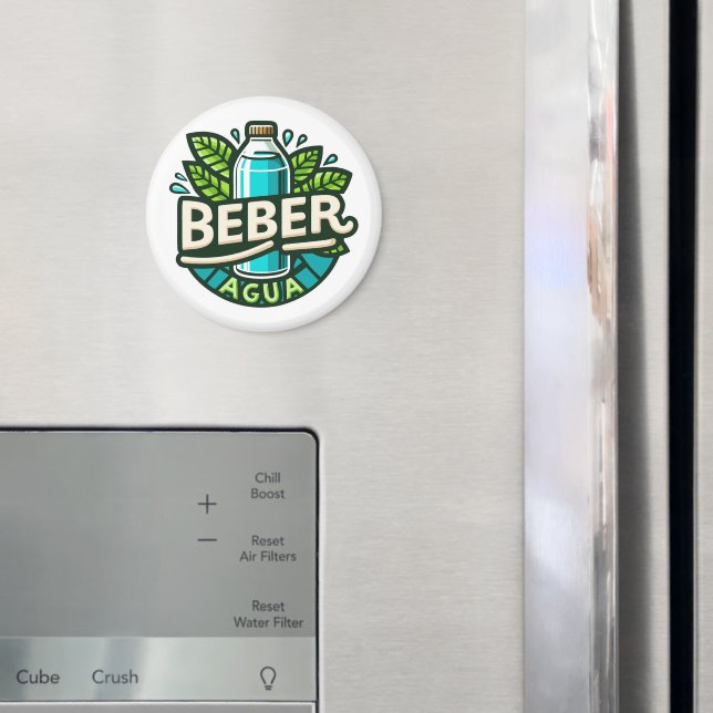 Aimant Beber agua (In situ (réfrigérateur))