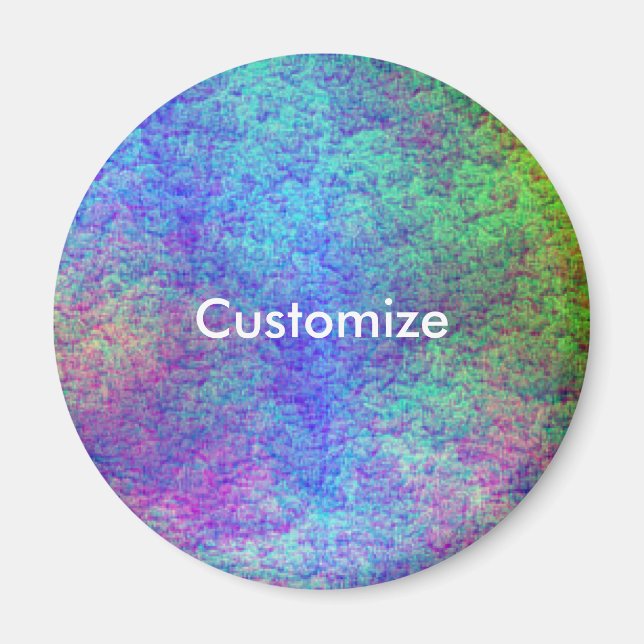 Aimant Bed de mer coloré III - Modèle (Devant)