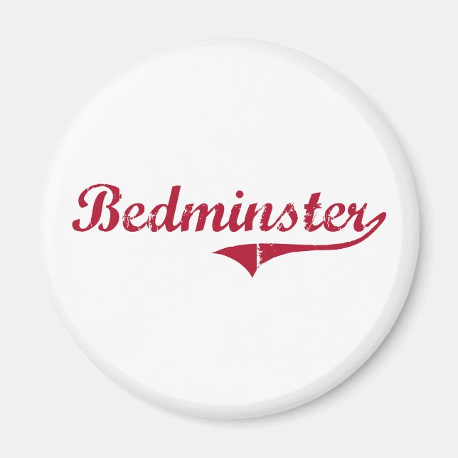 Aimant Bedminster New Jersey Classic Design (Devant)