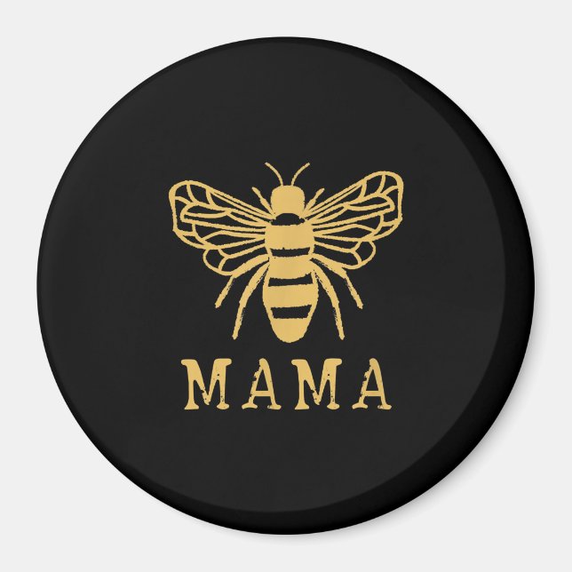 Aimant Bee Mama | Cadeau Maman | Cadeau à l'aile mignonne (Devant)