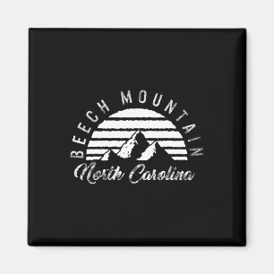 Aimant Beech Mountain North Carolina Ski Snowboard