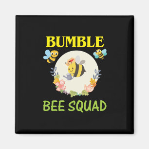 Aimant Beekeeper Art Bumble Bee Squad
