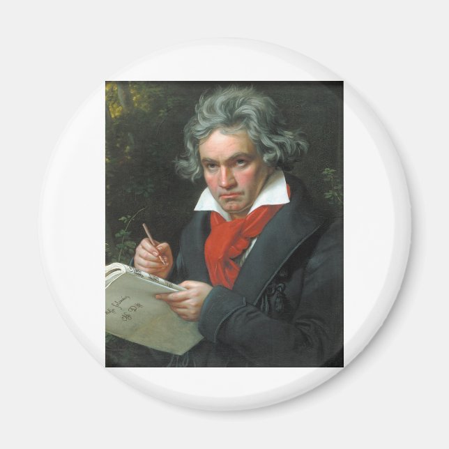 Aimant Beethoven Cadeaux Objets de collection Tee - shirt (Devant)