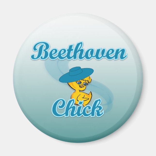 Aimant Beethoven Chick #3 (Devant)