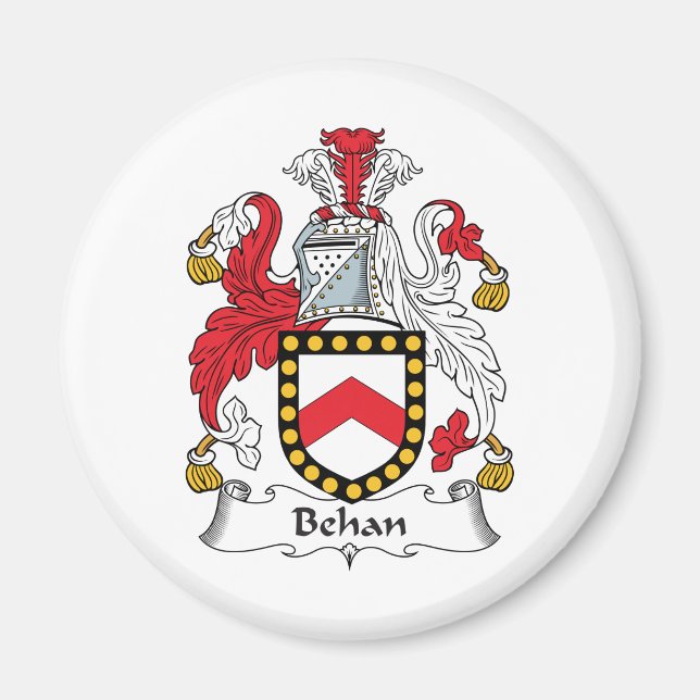 Aimant Behan Family Crest (Devant)