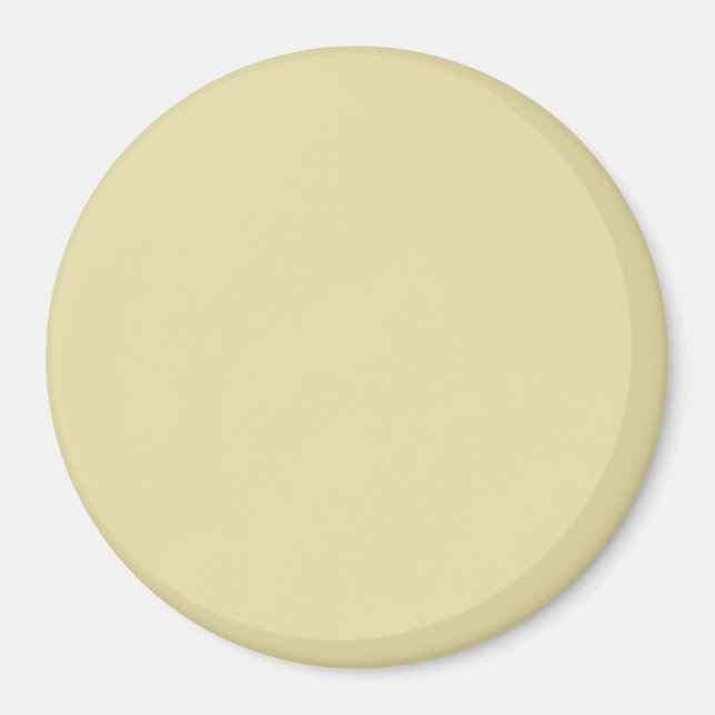Aimant Beige (couleur solide) (Devant)