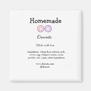 Aimant beignets faits maison avec amour ajouter site de t