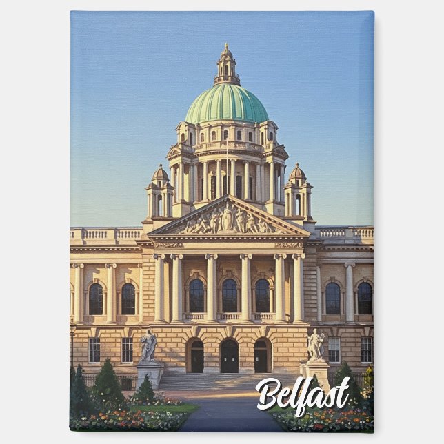 Aimant Belfast City Hall Northern Ireland Travel (Recto)