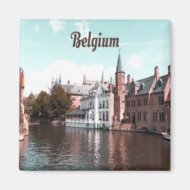 Aimant Belgique - Canal Bruxelles (Devant)