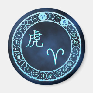 Aimant Bélier/tigre