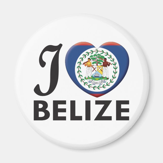 Aimant Belize Love (Devant)