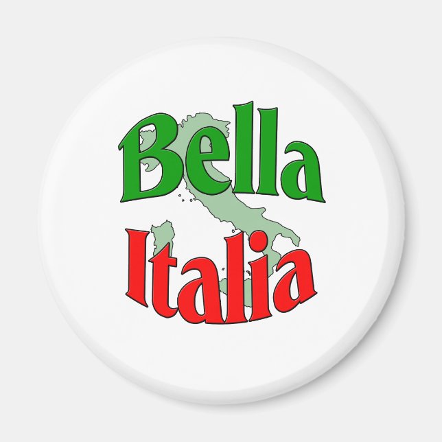 Aimant Bella Italie (Devant)