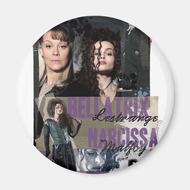Aimant Bellatrix Lestrange and Narcissa Malfoy (Devant)