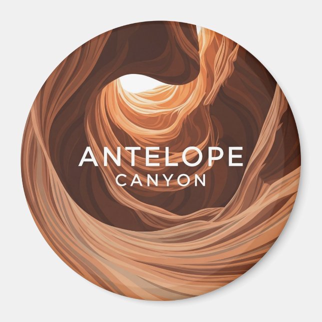 Aimant Belle Antelope Canyon Nation Navajo (Devant)