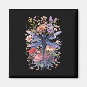 Aimant Belle Aquarelle Dragonfly Art Insect Lover Ea