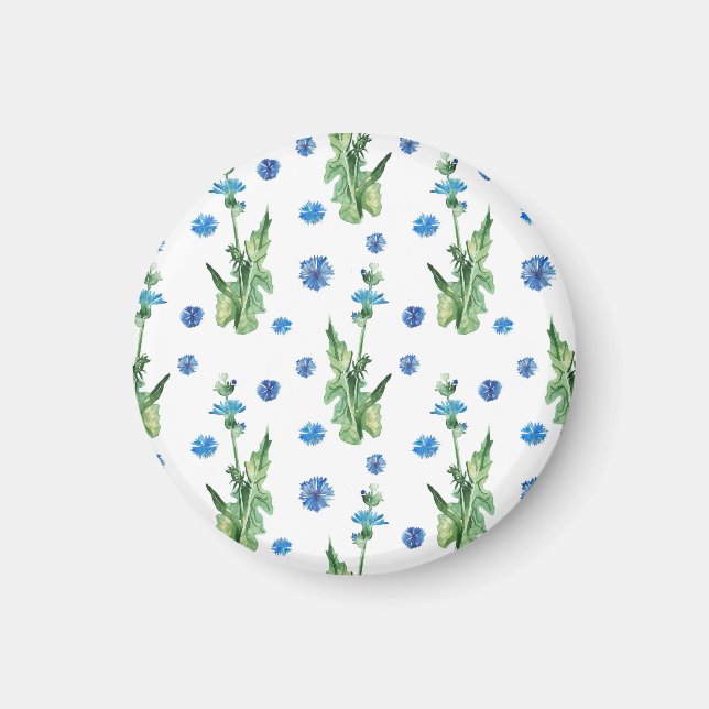Aimant Belle aquarelle motif (Devant)