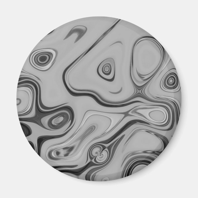 Aimant Belle belle cendre gris texture couleur Art Imprim (Devant)