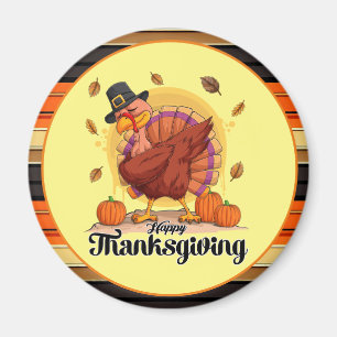 Aimant Belle Collection d'Automne Thanksgiving tendance