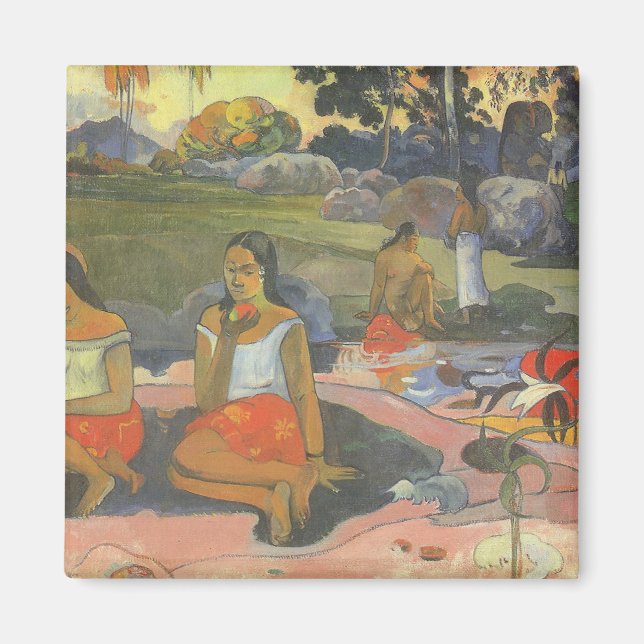 Aimant Belle Drowsinesse de Paul Gauguin, Art Vintage (Devant)