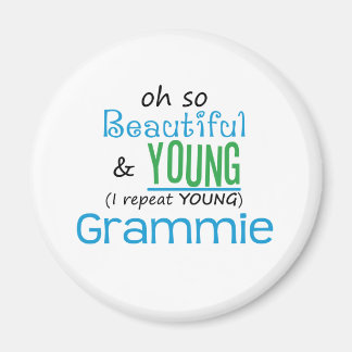 Aimant Belle et jeune Grammie
