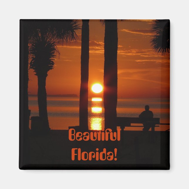 Aimant Belle Floride ! (Devant)