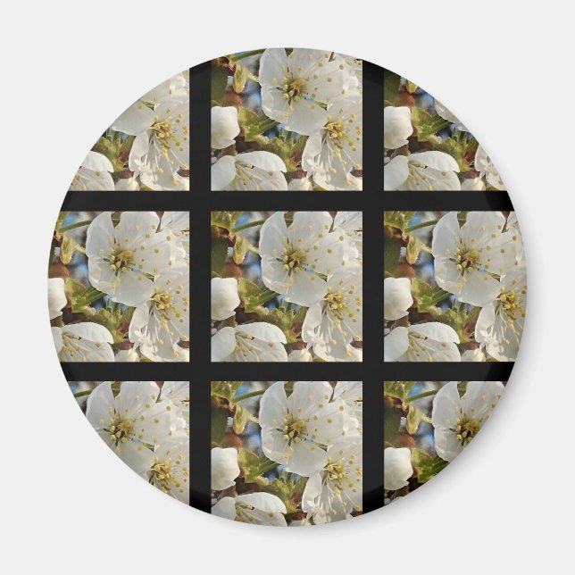 Aimant Belle Grille Springflower (Devant)