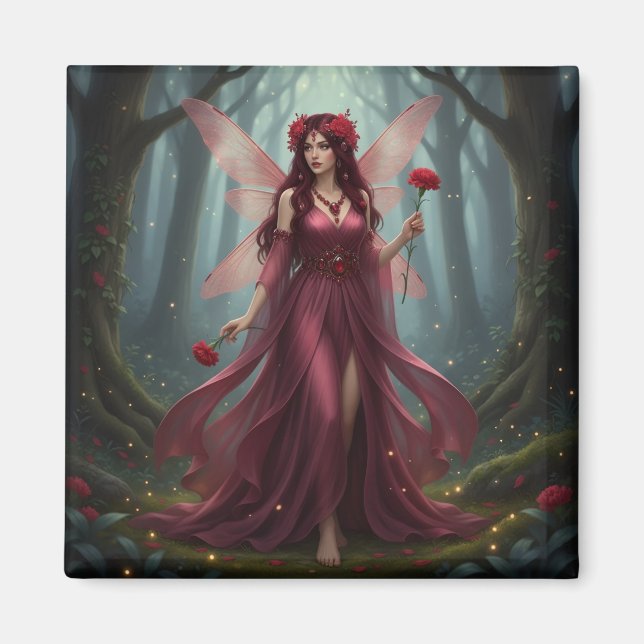 Aimant Belle Janvier Garnet Fairy (Devant)