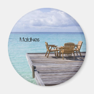 Aimant Belle plage en Maldives