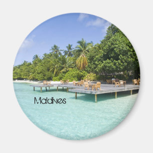 Aimant Belle plage en Maldives