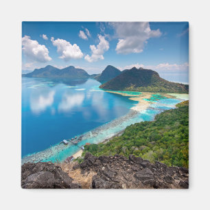 Aimant Belle Vue   Haut de l'île de Bohey Dulang