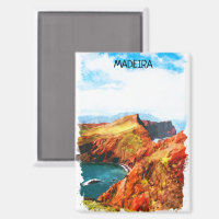Belle vue paysage de Madère Illustration