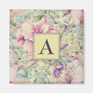 Aimant Belles florales vintages
