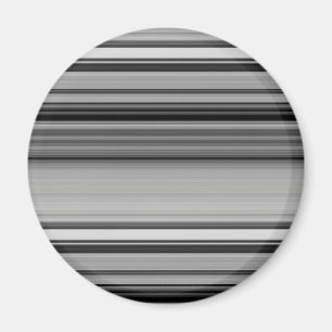 Aimant Belles rayures gris noir