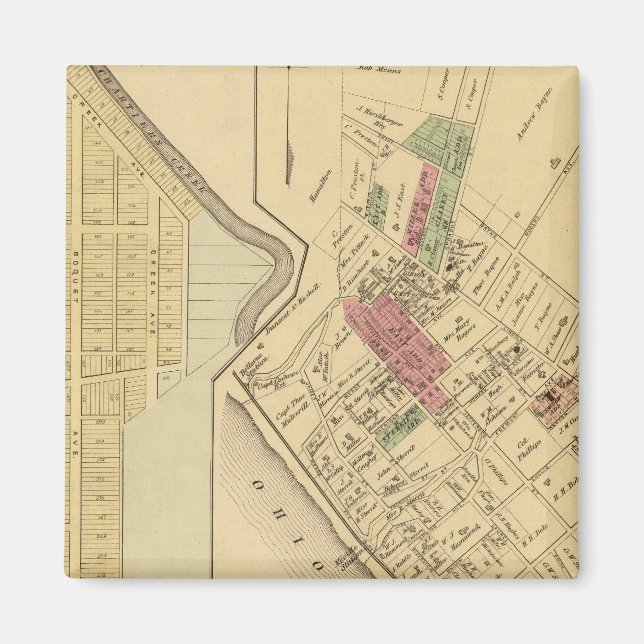 Aimant Bellevue Borough (Devant)