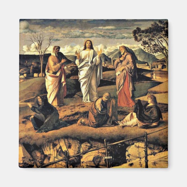 Aimant Bellini : Transfiguration du Christ (Devant)