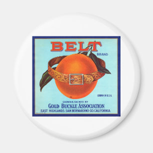 Aimant Belt Brand California Oranges