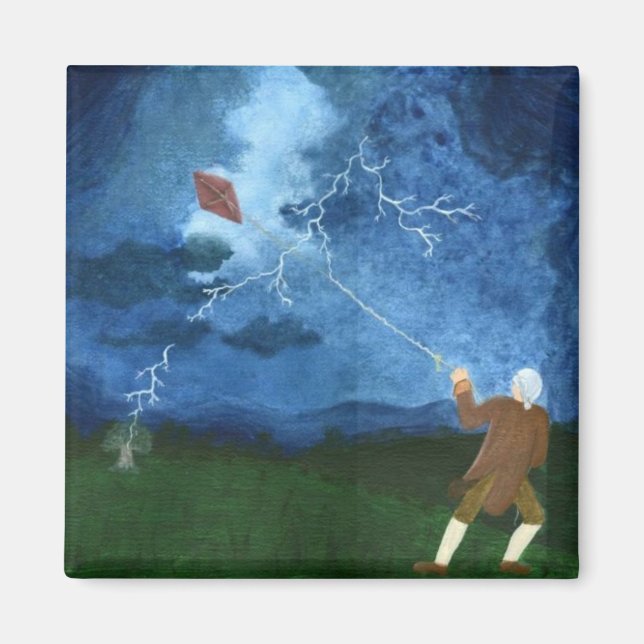 Aimant Ben Franklin (Devant)