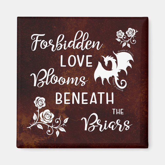 Aimant Beneath the Briars Brenda K Davies (Devant)