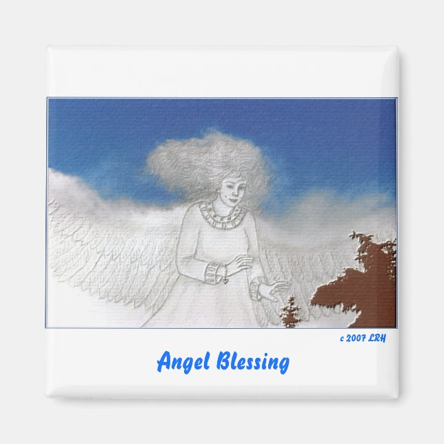 Aimant Bénédiction de l'ange (Devant)