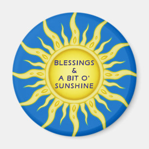 Aimant Bénédiction de soleil