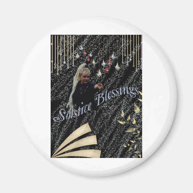 Aimant Bénédiction solstice (Devant)