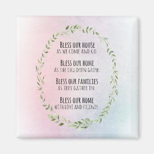 Aimant Bénédictions pour votre maison et votre famille