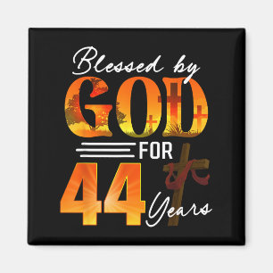 Aimant Béni par Dieu pendant 44 ans Cadeau 44e anniversai