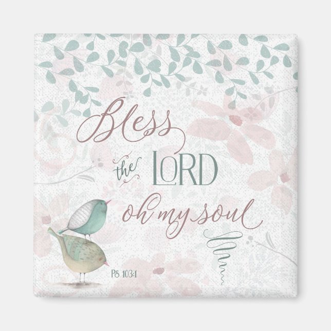 Aimant Bénissez le Seigneur - Ps 103:1 (Devant)