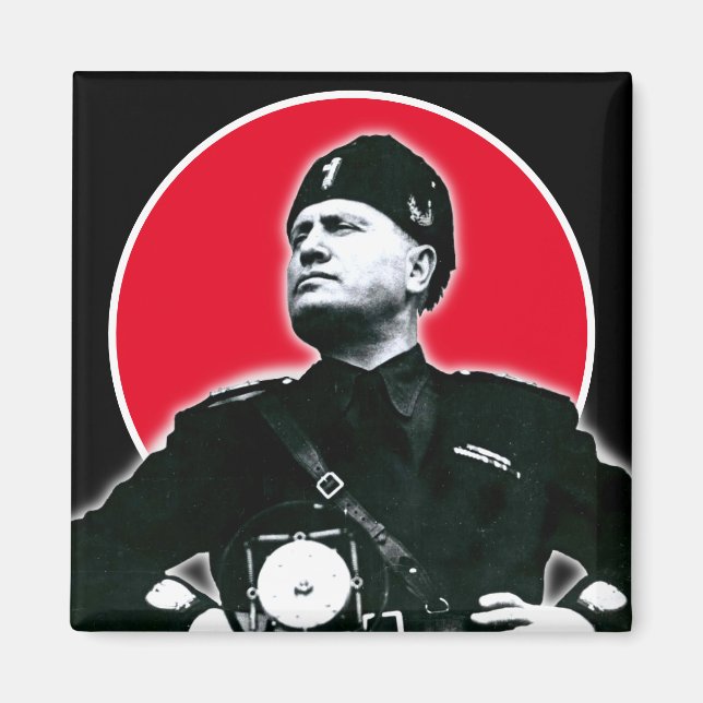 Aimant Benito Mussolini (Devant)