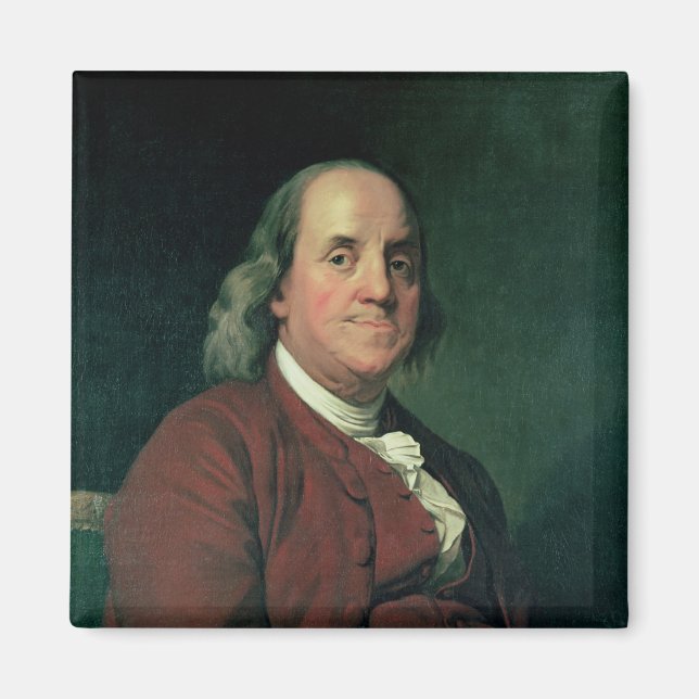Aimant Benjamin Franklin, 1782 (Devant)