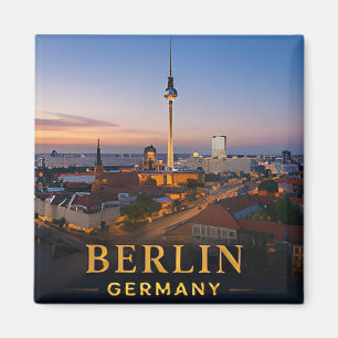 Aimant Berlin Allemagne Destination de Voyage Ville Moder