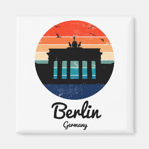 Aimant Berlin Allemagne Vintage Sunset