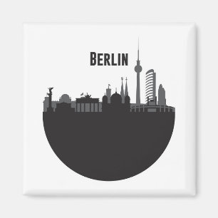 Aimant Berlin Stadt Silhouette Skyline